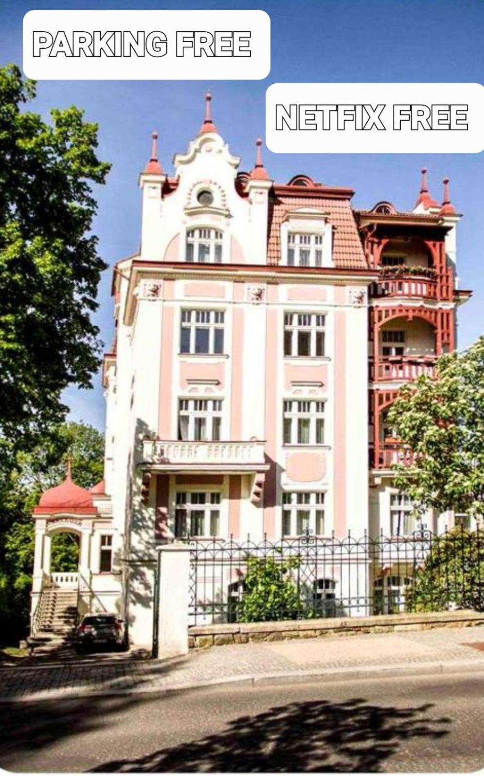Apartman Vila Bayer Karlsbad Buitenkant foto